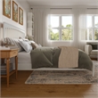 Becket King Wood Low Profile Platform Bed in White