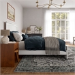 Naples King Wood Low Profile Platform Bed with Matching Footboard in White