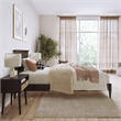 Naples Twin XL Wood Low Profile Platform Bed in Espresso