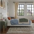 Berkshire Twin XL Wood Low Profile Platform Bed in White