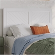 Berkshire Twin XL Wood Low Profile Platform Bed in White