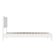 Berkshire Twin XL Wood Low Profile Platform Bed in White