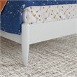 Berkshire Twin Wood Low Profile Platform Bed in White