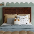 Berkshire Twin Wood Low Profile Platform Bed in Walnut
