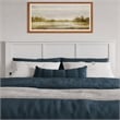 Charlotte King Wood Low Profile Platform Bed with Matching Footboard in White
