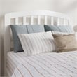 Quincy Twin XL Wood Low Profile Platform Bed in White