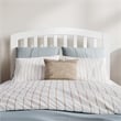 Quincy Twin XL Wood Low Profile Platform Bed in White