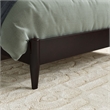 Quincy Twin Wood Low Profile Platform Bed in Espresso