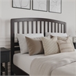 Quincy Queen Wood Low Profile Platform Bed in Espresso