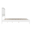 Quincy Queen Wood Low Profile Platform Bed in White