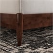 Quincy Queen Wood Low Profile Platform Bed in Walnut