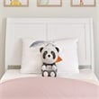 Valencia Twin Wood Low Profile Sleigh Platform Bed w/Matching Footboard in White