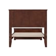 Charlotte Twin XL Low Profile Platform Bed with Matching Footboard in Walnut