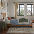 Charlotte Twin XL Low Profile Platform Bed w/Matching Footboard in Light Toffee