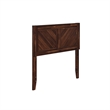 Canyon Twin Wood Headboard in Barnwood