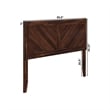 Canyon Full Wood Headboard in Barnwood