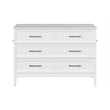 Santa Fe Full Wood Murphy Bed Chest with Mattress & Built-in Charger in White