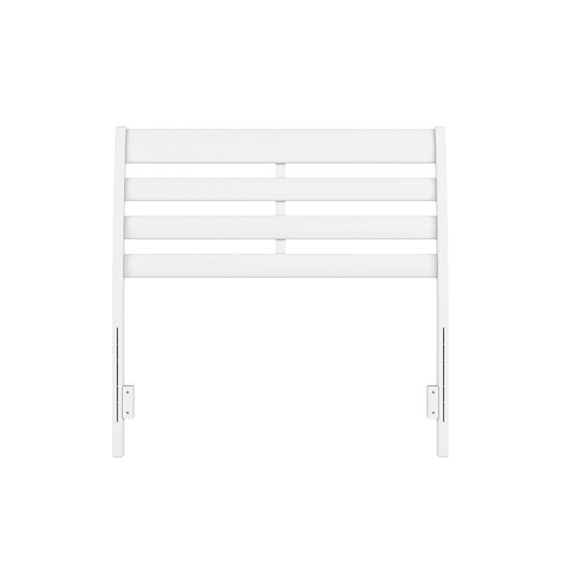 Savannah Twin Wood Headboard in White