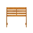 Savannah Twin Wood Headboard in Light Toffee