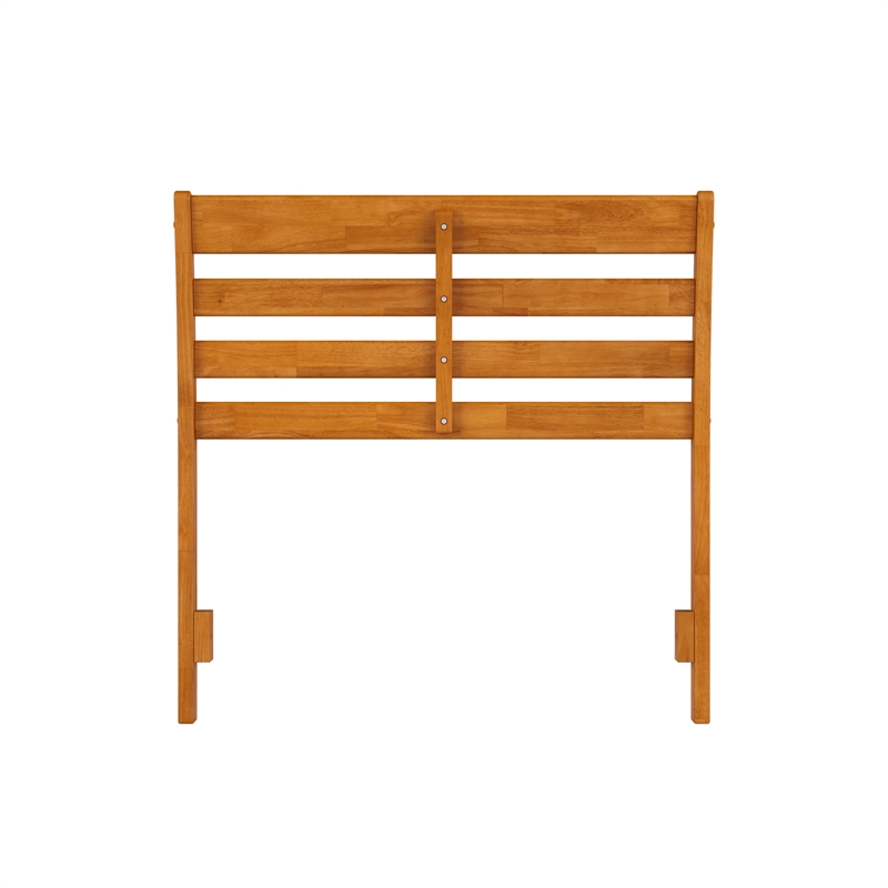 Savannah Twin Wood Headboard in Light Toffee