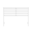 Savannah Full Wood Headboard in White