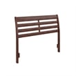 Savannah Full Wood Headboard in Walnut