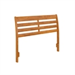 Savannah Full Wood Headboard in Light Toffee