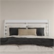 Savannah Queen Wood Headboard in White