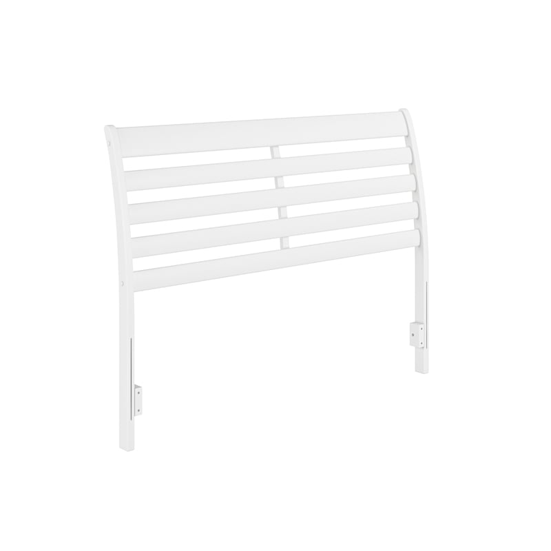 Savannah Queen Wood Headboard in White