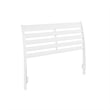 Savannah Queen Wood Headboard in White