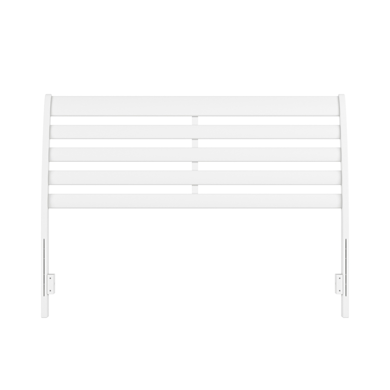 Savannah Queen Wood Headboard in White
