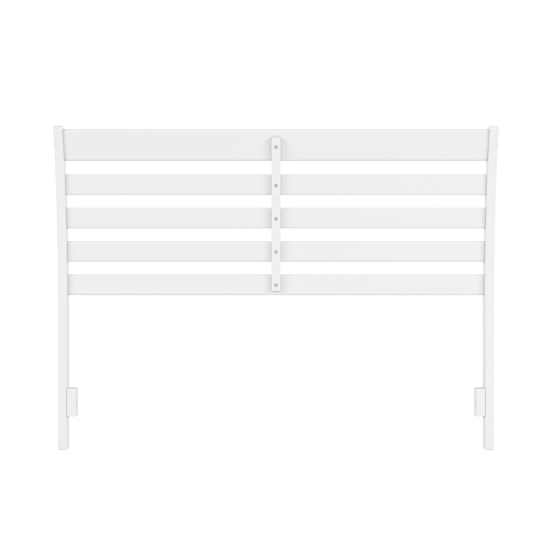 Savannah Queen Wood Headboard in White