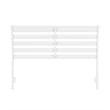 Savannah Queen Wood Headboard in White