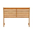 Savannah Queen Wood Headboard in Light Toffee