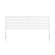 Savannah King Wood Headboard in White