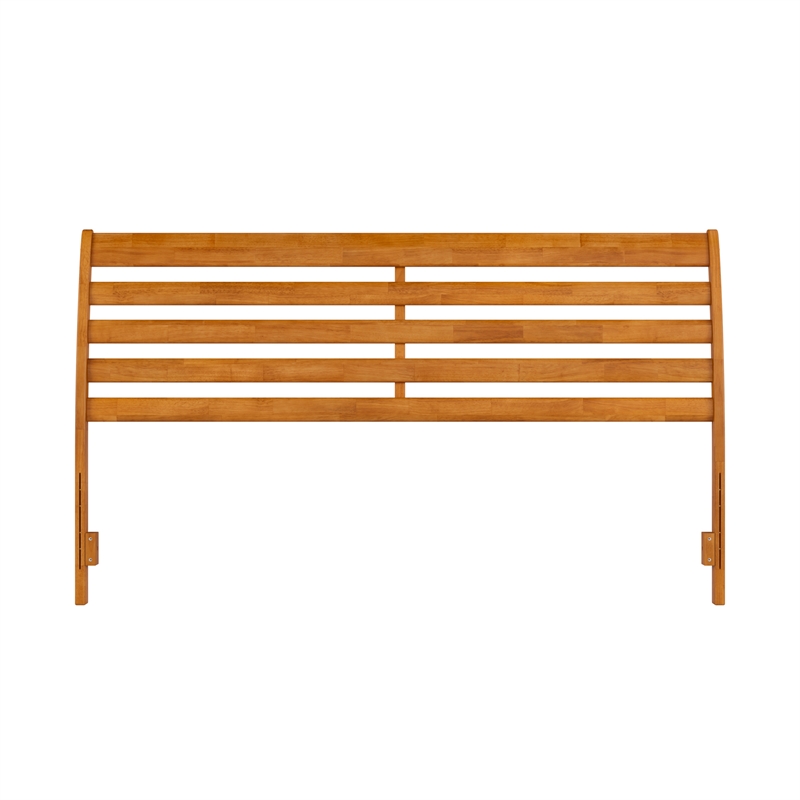 Savannah King Wood Headboard in Light Toffee