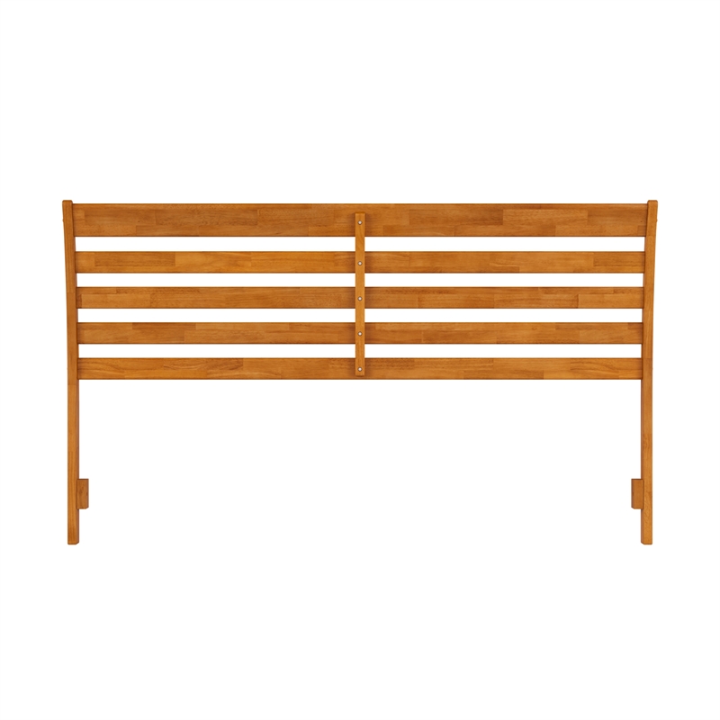 Savannah King Wood Headboard in Light Toffee