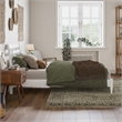 Savannah Twin XL Wood Low Profile Platform Bed in White