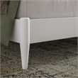 Savannah Full Wood Low Profile Platform Bed in White