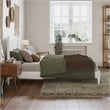Pasadena Twin XL Solid Wood Low Profile Platform Bed in White