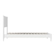 Pasadena Twin XL Solid Wood Low Profile Platform Bed in White