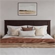 Madison King Wood Platform Bed with Matching Footboard and Drawers in Espresso