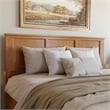 Madison King Platform Bed with Matching Footboard and Drawers in Light Toffee