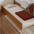Nantucket Full Platform Bed w/Matching Footboard & Full Trundle in Light Toffee