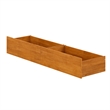 AFI Twin/Full Urban Solid Hardwood Bed Drawers in Light Toffee