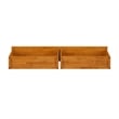 AFI Twin/Full Urban Solid Hardwood Bed Drawers in Light Toffee