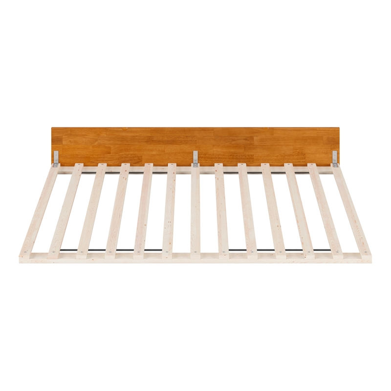 AFI Full Size Urban Solid Hardwood Trundle Bed in Light Toffee