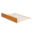 AFI Full Size Urban Solid Hardwood Trundle Bed in Light Toffee
