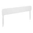 Florence King Solid Wood Headboard in White