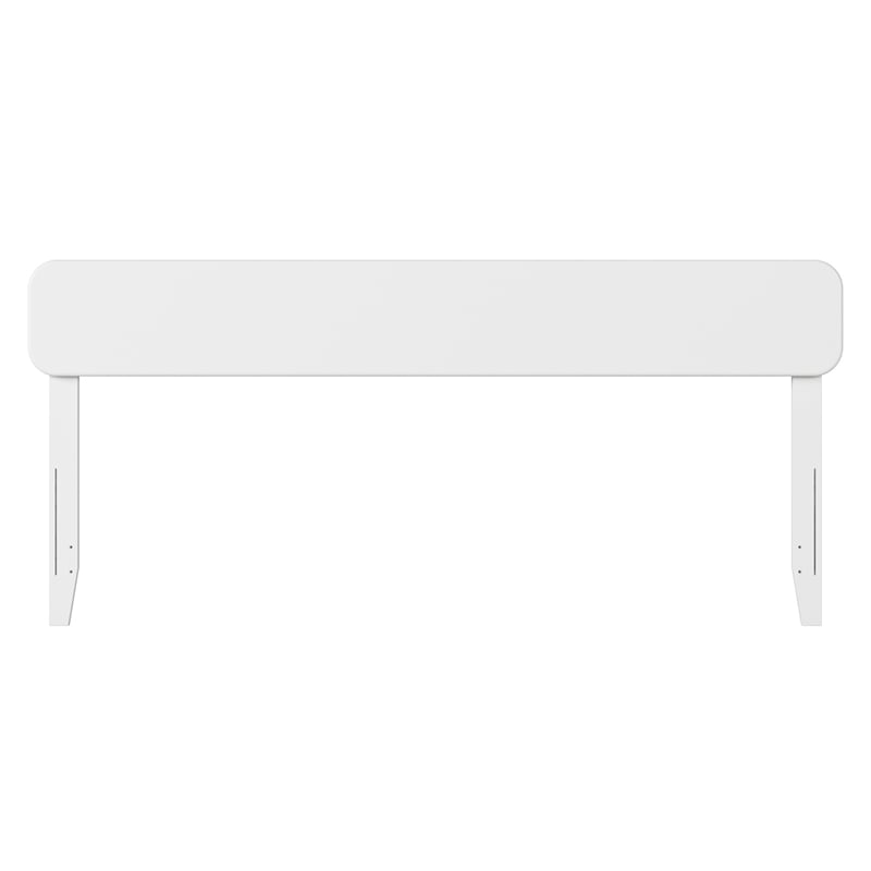 Florence King Solid Wood Headboard in White